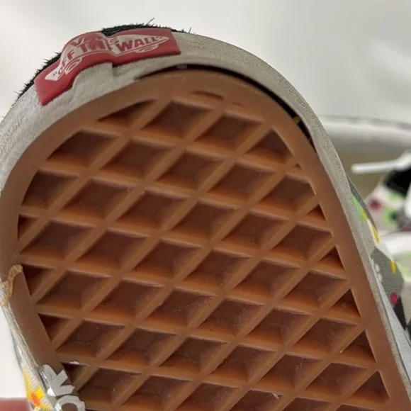 VANS Old Skool Checkered Cubed Sneakers Lace Up Size Mens 10 - Picture 9 of 9